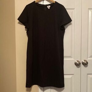 JCrew Factory short sleeve pointe knit dress